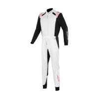 Alpinestars KMX-5 V3 комбинезон для картинга, белый / красный, 40