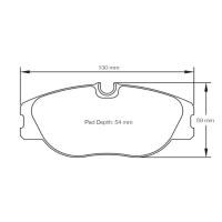 Pagid 1702 колодки тормозные передние, толщина 19 мм, состав RSL 29