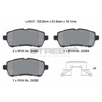 Pagid 8241 колодки тормозные передние, толщина 16,1 мм, состав SP (Street+)
