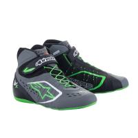 Alpinestars Tech-1 KX V2 ботинки для картинга, черный / серый / зеленый неоновый, 37