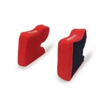 Sparco вставки боковые (щеки) для закрытых шлемов, красный, 25 мм