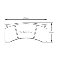 Pagid 4916 колодки тормозные, толщина 15 мм, состав RST 5E