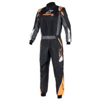 Alpinestars Atom Graphic комбинезон для автоспорта, черный / антрацит / оранжевый, 44