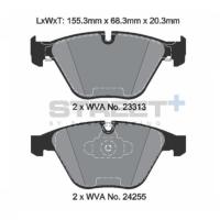 Pagid 8025 колодки тормозные передние, толщина 20,3 мм, состав SP (Street+)