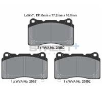 Pagid 8200 колодки тормозные передние, толщина 16 мм, состав SP (Street+)