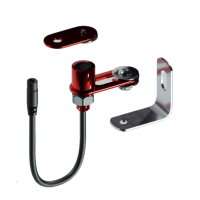 AIM Датчик положения педали акселератора/тормоза с адаптером и к-т крепления, красный