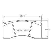 Pagid 1607 колодки тормозные задние, толщина 20 мм, состав RSL 29