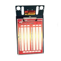 Longacre клипборд для секундомеров, черный