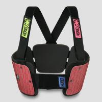 HOGO N1 "HOGOHOGO" защита ребер для картинга мужская, черный / красный, XXS