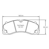 Pagid 4924 колодки тормозные передние, толщина 16,6 мм, состав RSL 29
