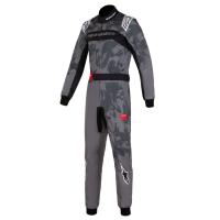 Alpinestars KMX-9 V3 Graphic 5 комбинезон для картинга, темно-серый / черный, 40