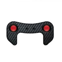 OMP  кнопки на руль (2шт.), черный / красный