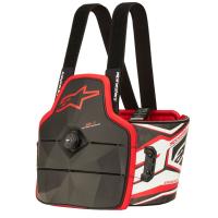 Alpinestars AK-1 Youth защита ребер для картинга детская, черный / красный / белый, S / M
