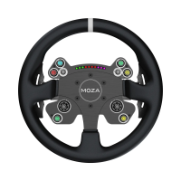 MOZA Racing CS V2P руль для симрейсинга (кожа), 330 мм