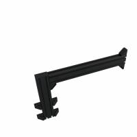 Trak Racer профиль боковой для ручника / шифтера 80 x 40 мм (TR80, TR80 LITE), черный