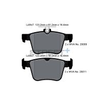 Pagid 8102 колодки тормозные задние