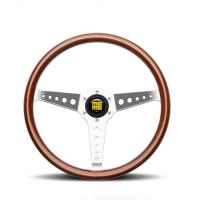 Momo California Wood руль для тюнинга (кожа), 360 мм, вылет 34.5 мм, красное дерево