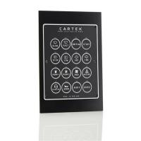 Cartek панель распределения питания 16 каналов с ретро наклейками, черный