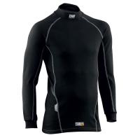 OMP First футболка для автоспорта детская, черный, 8-10 лет