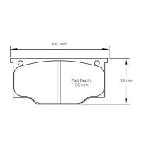 Pagid 1193 колодки тормозные, толщина 20 мм, состав RSH 29E