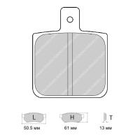 Ferodo Racing FRP506 колодки тормозные, состав колодок "C" (4003), черный