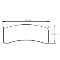 Pagid 8086 колодки тормозные передние, толщина 18 мм, состав RSH 29E