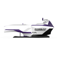 Conspit FC-Lite кокпит формульный без подвижной платформы для симрейсинга, белый / фиолетовый