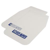 Sparco  брызговики (2 шт.), 47 х 28 см, белый