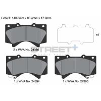 Pagid 8070 колодки тормозные передние, толщина 17,9 мм, состав SP (Street+)