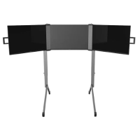 GameSTUL! стойка для 3 мониторов, чёрный