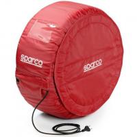 Sparco  грелки для шин, термостат, красный, Размер 4 (GR A Rally): 220 / 260 мм, 620 / 650 мм (4 шт.)