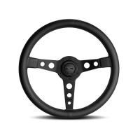 Momo Prototipo Black Edition руль для тюнинга (кожа), 350 мм, вылет 39 мм, черный