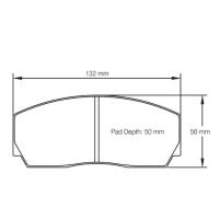 Pagid 1361 колодки тормозные, толщина 17 мм, состав RSL 29
