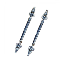 OMP кронштейн крепления фар, 130/195 мм, серебристый