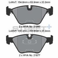 Pagid 8296 колодки тормозные передние, толщина 20,3 мм, состав SP (Street+)