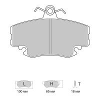 Ferodo Racing FCP845 колодки тормозные передние, состав колодок DS Performance, черный