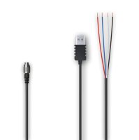 AIM Кабель 7M712 USB 50 cm + 12V, черный