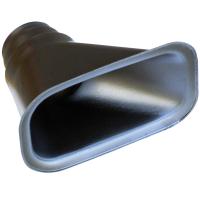 Revotec воздухозаборник для охлаждения тормозов (63 мм, 76 мм), 194103, серебристый