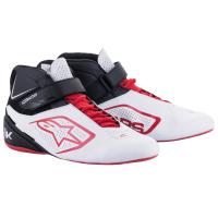 Alpinestars Tech 1-K V2 ботинки для картинга, белый / черный / красный, 34
