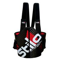 Stilo Curva защита ребер (FIA 8870), черный / красный / белый, XS