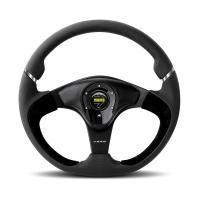 Momo Nero руль для тюнинга (кожа), 350 мм, вылет 38 мм, черный