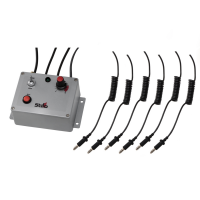 Stilo Offshore переговорное устройство на 6 шлема, кнопка PTT, серый