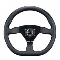 Sparco L360 руль для тюнинга (кожа), 330 мм, без вылета, черный