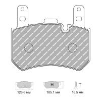 Ferodo Racing FRP3170 колодки тормозные задние, состав колодок "G" (DS 3.12), черный