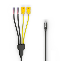 AIM Split 2 аналоговый FW + 2 TC 50 cm, черный / желтый