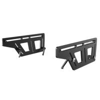 Trak Racer кронштейны боковые с регулировкой под пластину для педалей, черный