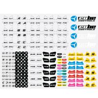 Набор наклеек для рулей Cube Controls  F-PRO / CSX-3 / GT PRO V2, мультиколор