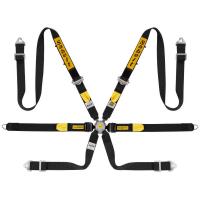 Sabelt Ultralight Enduro GT ремни безопасности, 6 точек, 2", алюминий, черный