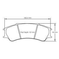 Pagid 4923 колодки тормозные, толщина 29 мм, состав RSL 1
