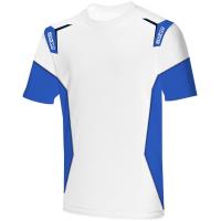 Sparco Skid футболка, белый / синий, S